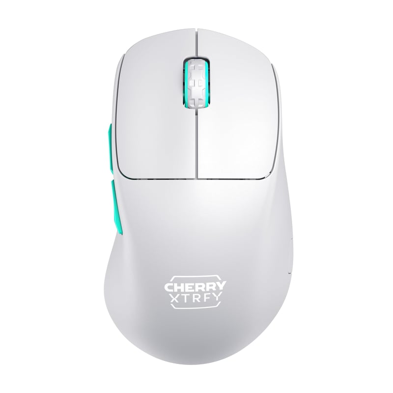 Ultraľahká herná myš Cherry Xtrfy M64 Wireless – biela