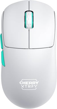 Cherry XTRFY M68 Wireless ultrakönnyű gamer egér, 2,4 GHz, szimmetrikus - fehér 1