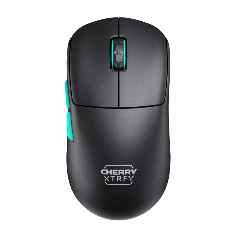 Ultraľahká bezdrôtová herná myš CHERRY XTRFY M68 – čierna