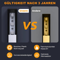 Chesbung 20db LED alumínium profil fekete sarokprofil tejfehér burával 4