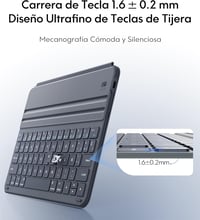 CHESONA iPad 10. generáció 10.9 hüvelykes szürke billentyűzet 5