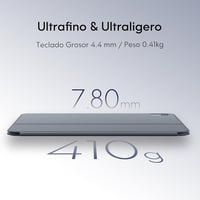 CHESONA iPad 10. generáció 10.9 hüvelykes szürke billentyűzet 3