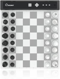 Chessnut Go Ultimate hordozható elektronikus sakkbábú mágneses rögzítéssel szürke 1