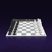 Chessnut Go Ultimate hordozható elektronikus sakktábla mágneses figurákkal narancssárga 1