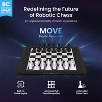 Robotická šachovnica Chessnut Move s automatickým pohybom figúrok, rozpoznávaním figúrok, hlasovým ovládaním a online hraním pre 1-2 hráčov 6