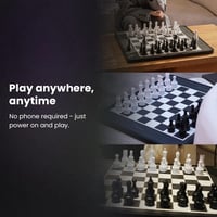 Robotická šachovnica Chessnut Move s automatickým pohybom figúrok, rozpoznávaním figúrok, hlasovým ovládaním a online hraním pre 1-2 hráčov 4