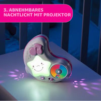 Hracia deka Chicco Enjoy Colours 3v1 pre novorodencov, hviezdny projektor, nočná lampa, hudobná aktívna deka, ružová, 0+ mesiacov 6