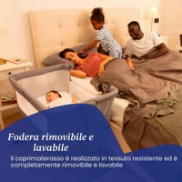 Náhradný matrac Chicco Next2Me – pre postieľky Next2Me Air, Magic a Dream, originálny náhradný matrac, biely 4