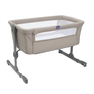 Pătuț co-sleeping Chicco Next2Me Essential pentru 0-6 luni, culoare Dune Re_Lux, model pentru un singur copil