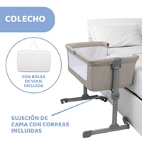 Chicco Next2Me Essential Társbölcső 0-6 hónapos korig, Dune Re_Lux szín, egyszemélyes kivitel 2