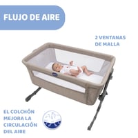 Chicco Next2Me Essential Társbölcső 0-6 hónapos korig, Dune Re_Lux szín, egyszemélyes kivitel 5