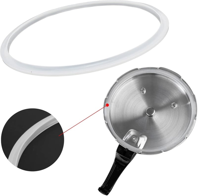CHICIRIS 24 cm szilikon tömítőgyűrű nyomásfőzőhöz - univerzális csere alkatrész