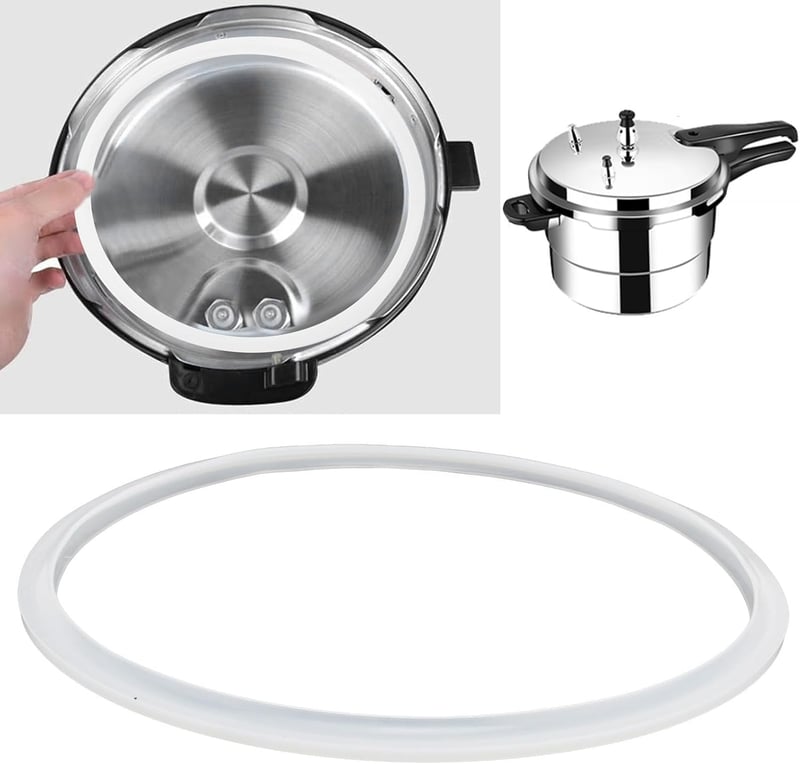 CHICIRIS 24 cm szilikon tömítőgyűrű nyomásfőzőhöz - univerzális csere alkatrész