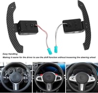 CHICIRIS Karbon Szálú Kormánykerék Váltófül Pár Mágneses Shift Paddle Univerzális G Alvázas Járművekhez 4
