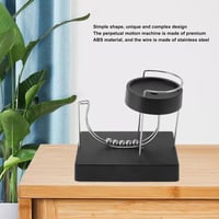 CHICIRIS Perpetual Motion Márvány Gép Kinetikus Művészeti Játék Felnőtteknek és Gyerekeknek 3
