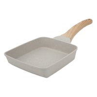 CHICIRIS Tamagoyaki japanska tava za omlet od teflona s drvenom drškom 18x15 cm 1