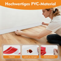 Chicosy öntapadós szegélylécek 6m PVC fehér 50x20mm 4