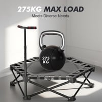 Chidiam 106 cm összecsukható fitness trambulin felnőtteknek, magasságállítható 4