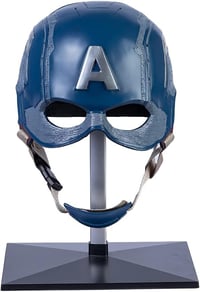 Chiefstore Captain Steven kék maszk sisak jelmez felnőtteknek férfiaknak Halloween cosplay, filmreplica kiegészítő 1