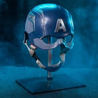 Chiefstore Captain Steven kék maszk sisak jelmez felnőtteknek férfiaknak Halloween cosplay, filmreplica kiegészítő 6