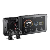 CHIGEE AIO-5 Lite motocyklová navigácia s CarPlay a Android Auto, BSD, 5" LCD, vodotesná súprava IP67 1