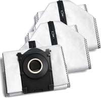 Sac de aspirator lavabil CHIKIXSON cu fermoar pentru Ecovacs Deebot X9 Pro Omni, X8 Pro Omni, T50 Omni, T50 Pro Omni, T80 Omni, T30C, 3 bucăți 1