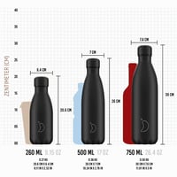 Nerezová termoska Chilly's Original, 750 ml, dvojstenná vákuová izolácia, nepriepustná, bez BPA, opakovane použiteľná, 24 4