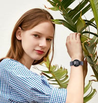 chinbersky 20 mm pletený nylonový remienok pre Samsung Galaxy Watch 5 Pro / Watch 4/5/6 40 mm 44 mm / Watch 4 & 6 Classic / Active 2 / Watch 3 41 mm / Gear S 6