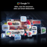 Smart TV CHIQ L43QST 43" (108 cm) FHD QLED Google TV HDR10 Dolby Audio Triple Tuner DVB-C/S2/T2 Netflix Prime Video HBO Max HDMI CI+ 8