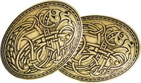 Chiwanji Viking Bross Női Fém Kapocs Ruha Kendő Köpeny Csipesz Divat Ékszer Pin 9