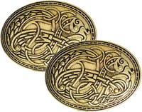 Chiwanji Viking Bross Női Fém Kapocs Ruha Kendő Köpeny Csipesz Divat Ékszer Pin 1