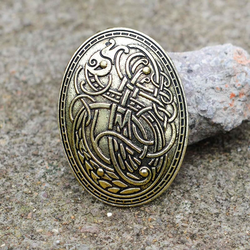 Chiwanji Viking Bross Női Fém Kapocs Ruha Kendő Köpeny Csipesz Divat Ékszer Pin