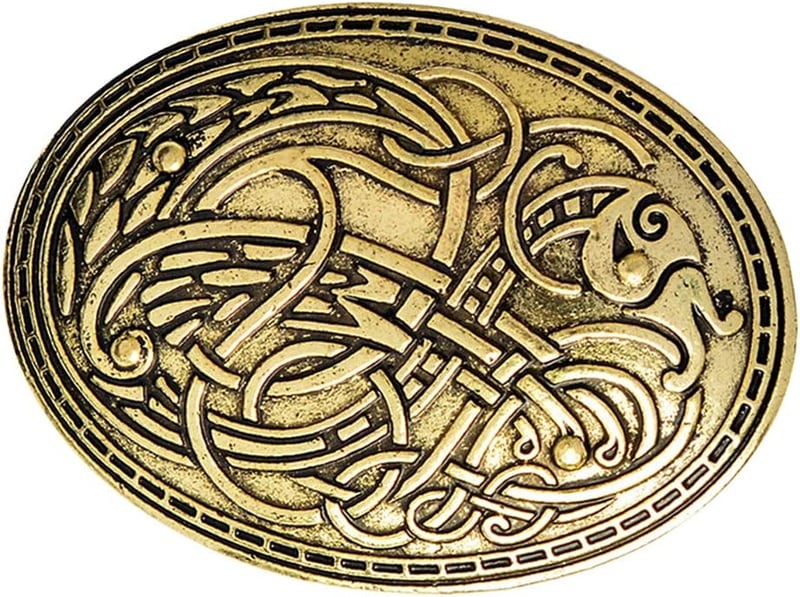 Chiwanji Viking Bross Női Fém Kapocs Ruha Kendő Köpeny Csipesz Divat Ékszer Pin