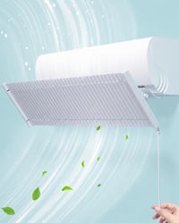 Chochoyah usmjerivač zraka za klima uređaj, 90 cm s aluminijskim lamelama, podesivi usmjerivač protoka zraka za klimu 1