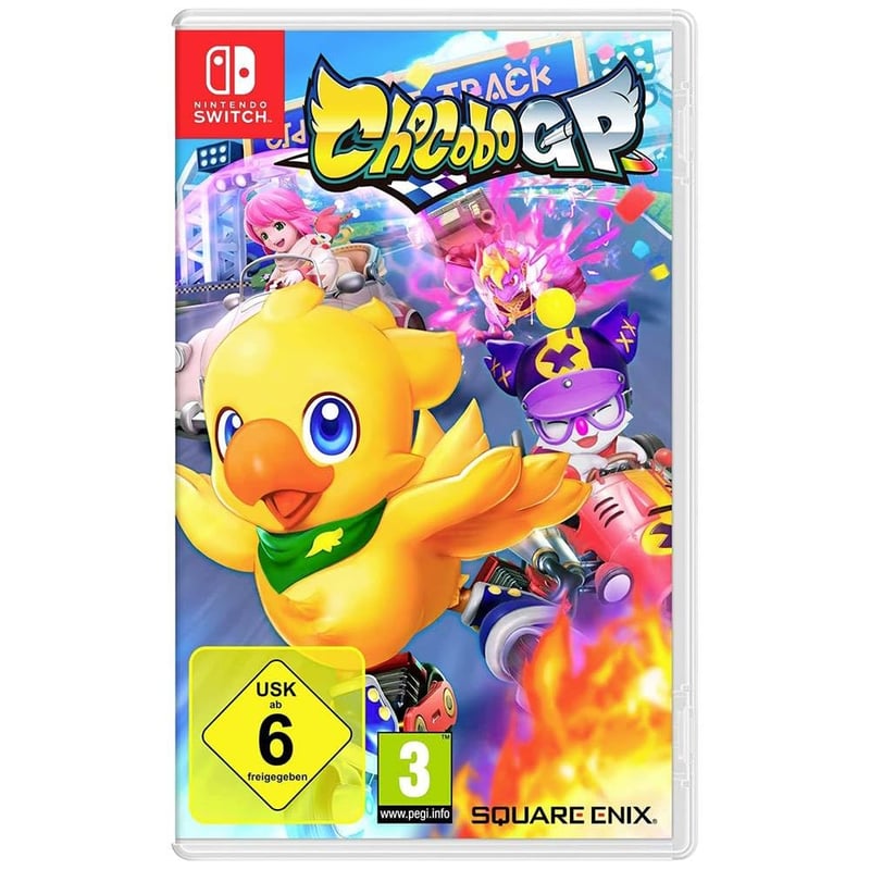 Hra Chocobo GP na Nintendo Switch