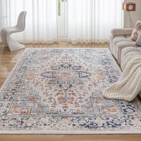 CHOSHOME Vintage Boho Szőnyeg 200x290cm Mosható Csúszásmentes Nappali Hálószoba 1