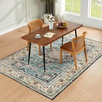 CHOSHOME Vintage Szőnyeg 120x170cm Keleti Mintás Puha Boho Kék 7