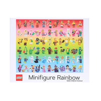 Chronicle Books LEGO Minifigure dúhové puzzle 1000 dielikov 5