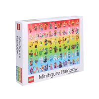 Chronicle Books LEGO Minifigure dúhové puzzle 1000 dielikov 6