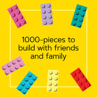 Chronicle Books LEGO Minifigure dúhové puzzle 1000 dielikov 3