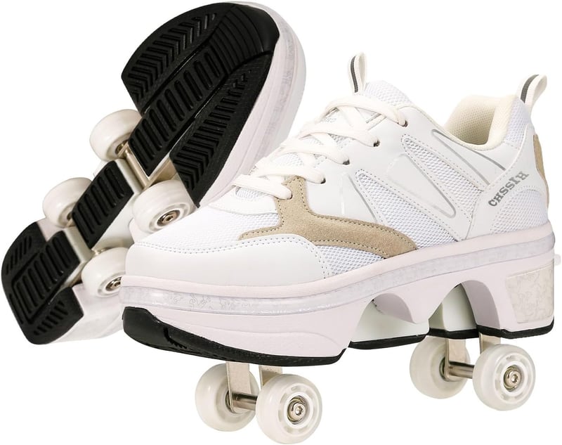 CHSSIH Görkorcsolya gyerekeknek állítható kick kerekekkel szürke 42 EU kültéri roller skates