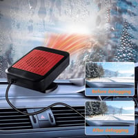 Chuankefanxing 12V 200W autófűtő páramentesítő 360° forgatható hűtés-fűtés 4