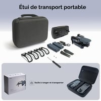 Dron CHUBORY F89 s 1080P HD kamerou, WiFi FPV, 40-minútovým časom letu, 120° širokouhlým objektívom, optickým určovaním polohy a 2 batériami 13