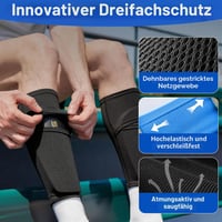 Apărători de tibie pentru copii Chumix, negre, 16,5x8 cm, protecții fotbal pentru copii 4