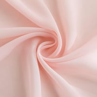 CHUQING Asztalterítő Világosrózsaszín 70x300 cm Esküvői Dekoráció Chiffon - 70 x 300 inches, Chiffon Light Pink 3
