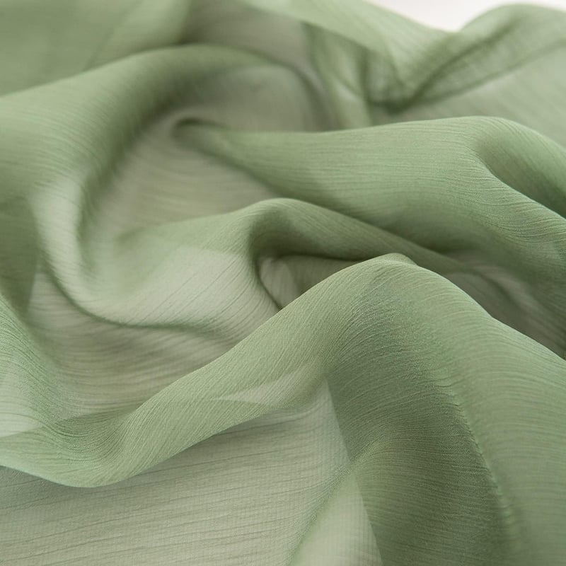 CHUQING Chiffon Asztalfutó Sage Green 70x300 cm Esküvői Dekoráció - 70 x 300 cm, Sage Green-t