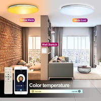 chysongoods 50 cm Csillagos Égbolt Mennyezeti Lámpa 1 db  Bluetooth Hangszóróval - RGB LED Színváltós, Fényerőszabályozható, Google Home Kompatibi 5