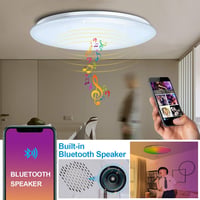 chysongoods 50 cm Csillagos Égbolt Mennyezeti Lámpa 1 db  Bluetooth Hangszóróval - RGB LED Színváltós, Fényerőszabályozható, Google Home Kompatibi 3