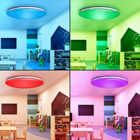 chysongoods 50 cm Csillagos Égbolt Mennyezeti Lámpa 1 db  Bluetooth Hangszóróval - RGB LED Színváltós, Fényerőszabályozható, Google Home Kompatibi 6