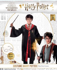 Harry Potter kostim za dječake - Službeni, veličina 9-11 godina, crno-crveni čarobnjački kostim 4
